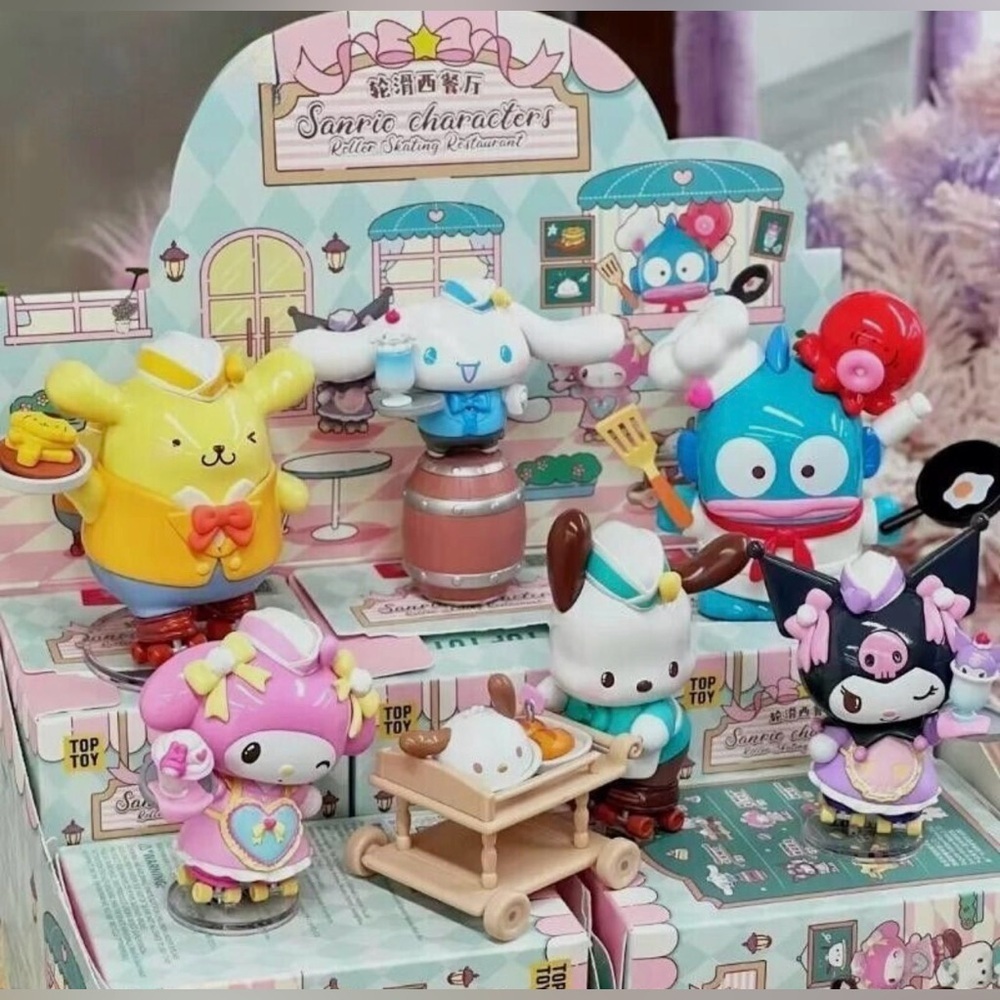 Sanrio Characters Roller Skating Restaurant Blind Box – (Opened to Verify) - Picture 2 of 7
